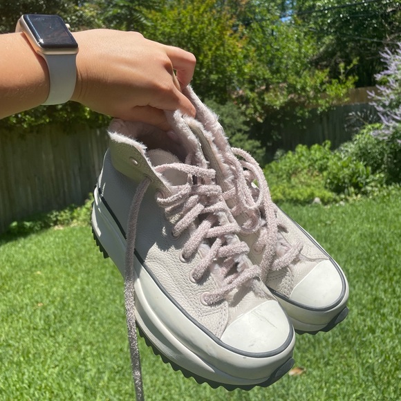 SOLD‼️ Converse Run Star Hike High Top light orewood brown - Picture 2 of 6